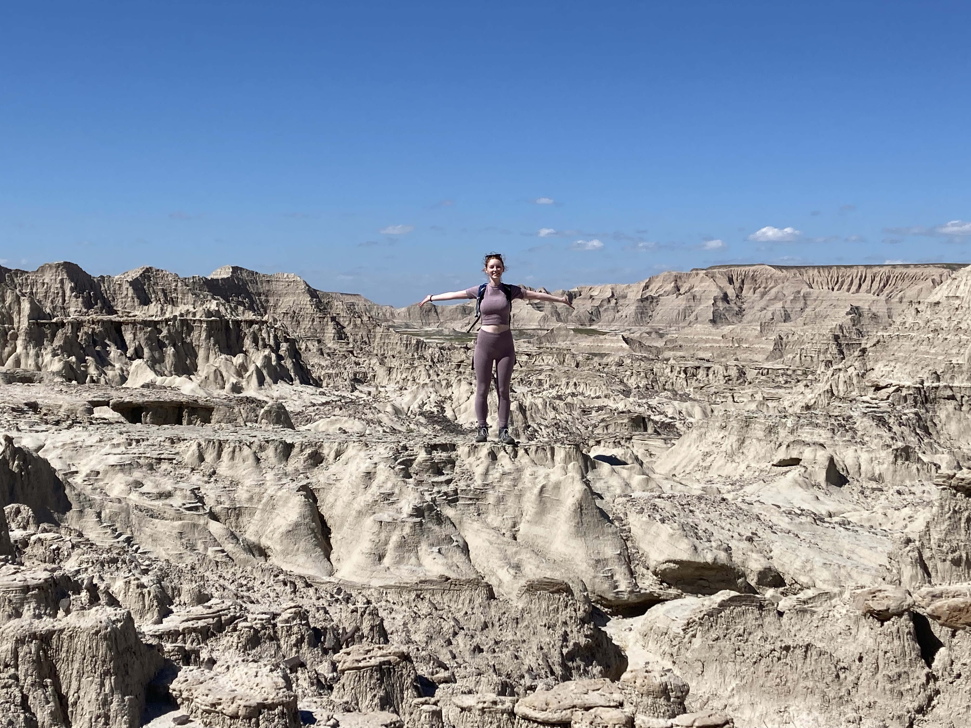 Badlands landscape