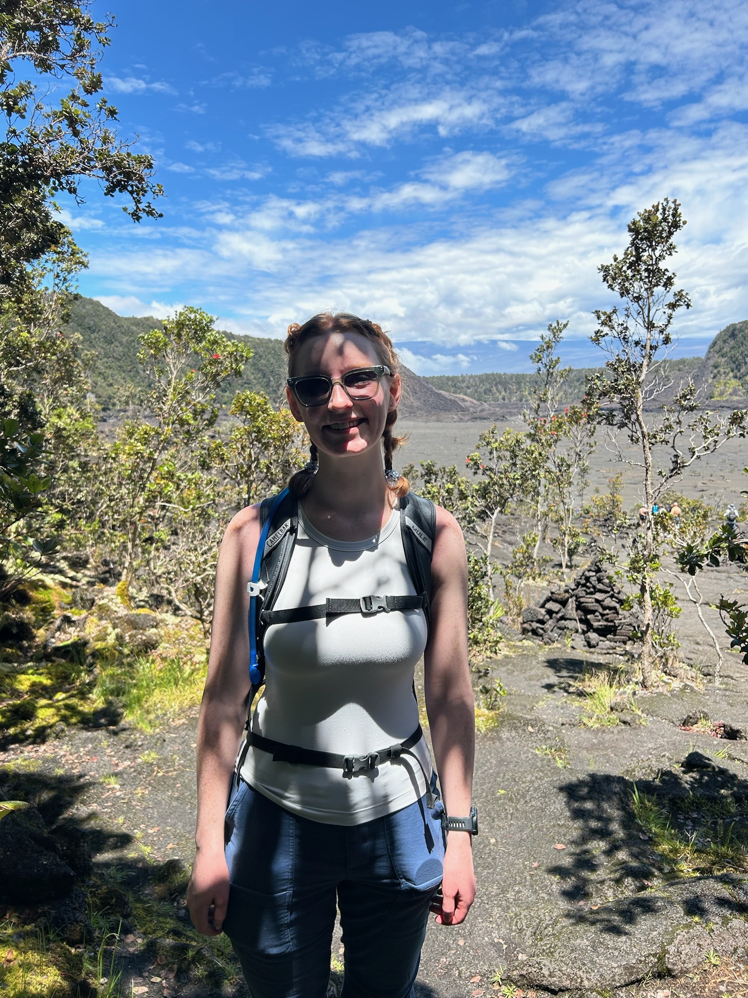 Volcanoes National Park scenery