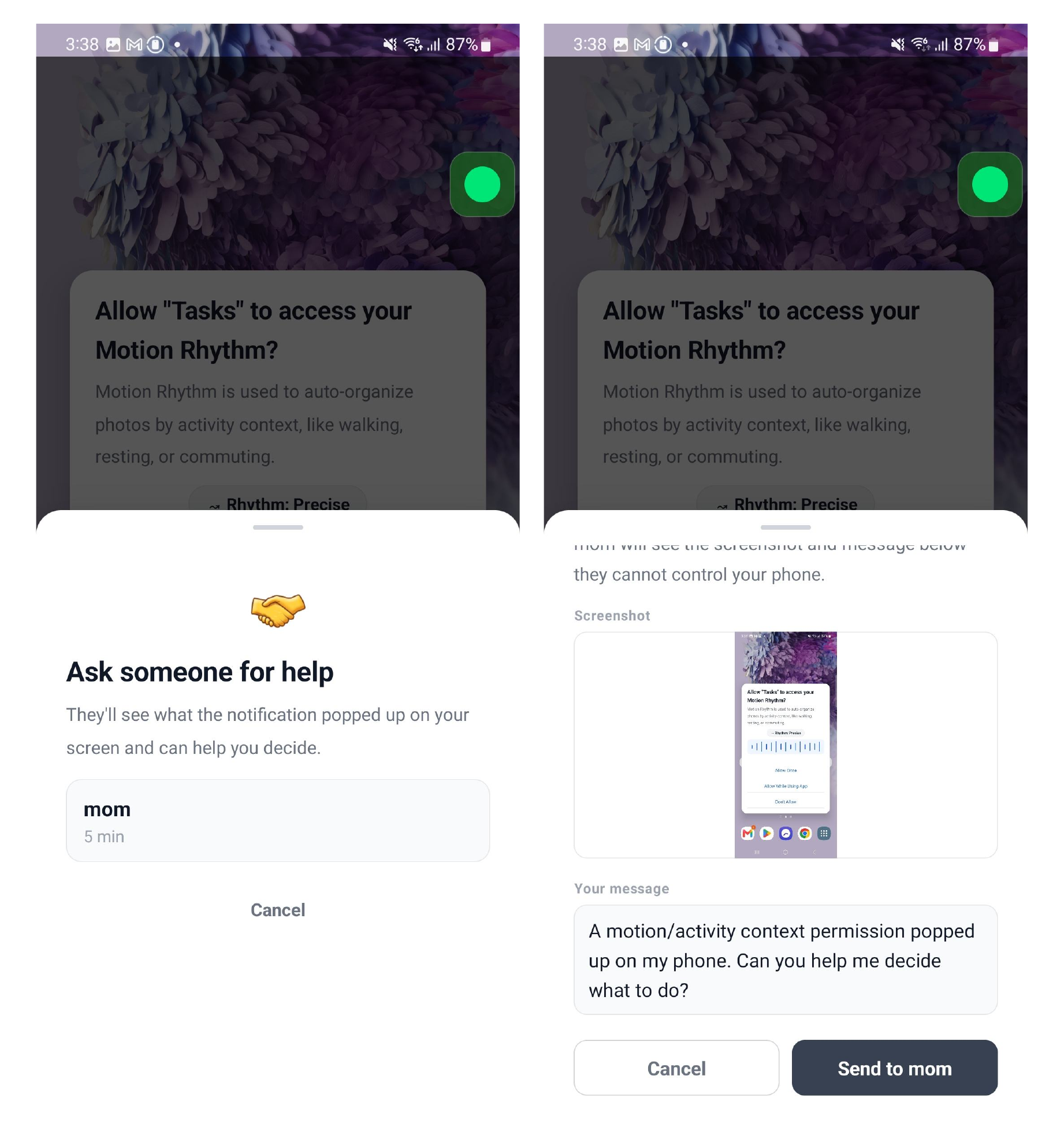Interdependence AI support tool